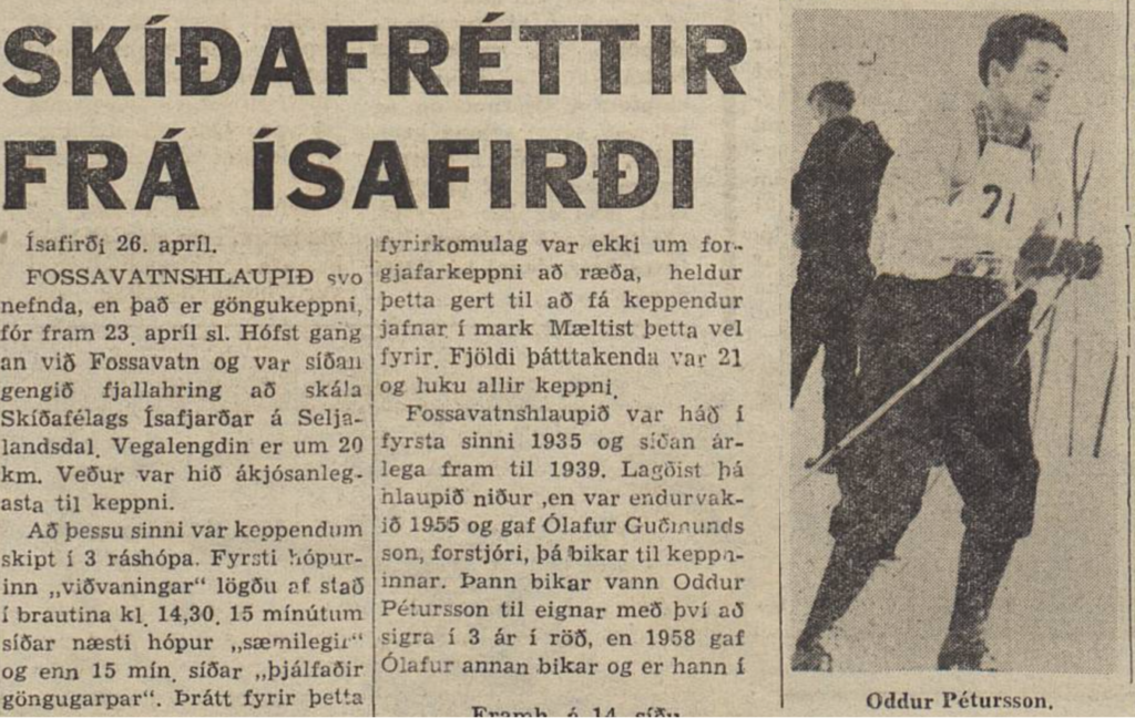 Skíðafréttir 1961